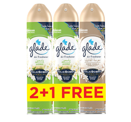 Glade Air Freshener Assorted 3 x 300 ml