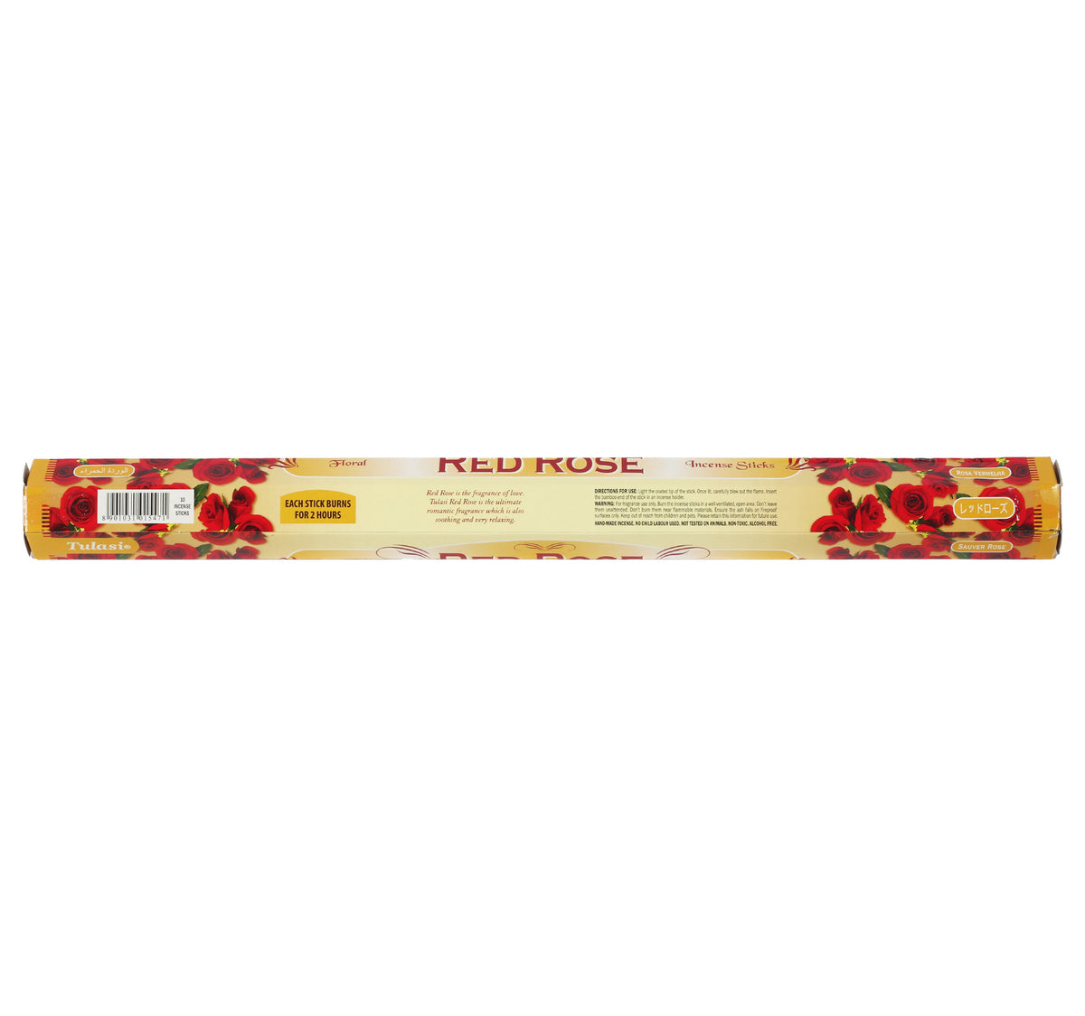 Tulasi Red Rose Incense Sticks 10 pcs