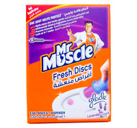 Mr. Muscle 4 in 1 Fresh Gel Discs Lavender 38 g