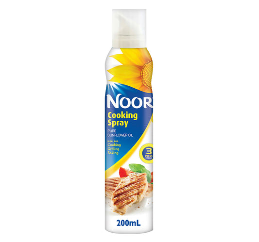 Noor Sunflower Oil Cooking Spray 200 ml Lulu Hypermarket