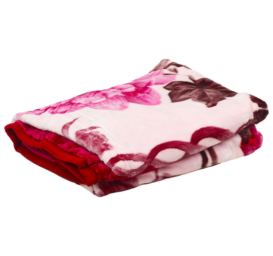 Fine Feather Blanket 2 Ply 160 x 220cm 5001 Assorted