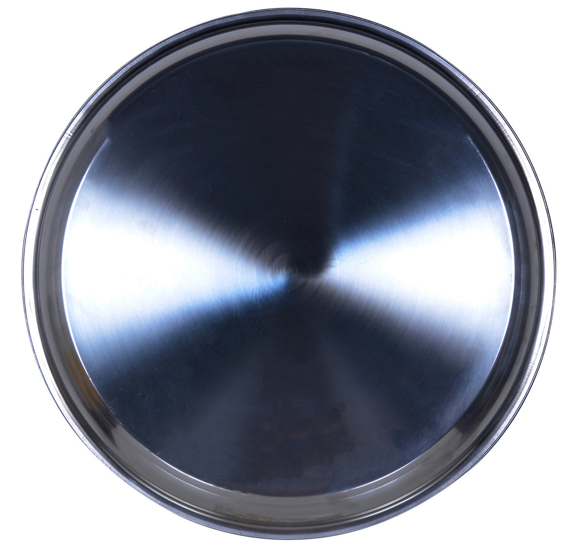 Top Line Stainless Steel Round Tray, 50 cm