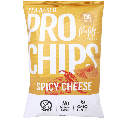 Prolife Pro Chips Spicy Cheese 60 g Lulu Hypermarket