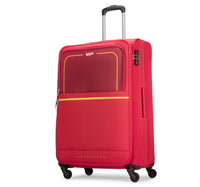 VIP Evolve Plus 4 Wheel Soft Trolley 55cm Red