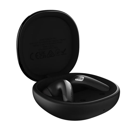 سماعات أذن HiFuture FlyBuds4 بتقنية ANC TWS، لون أسود