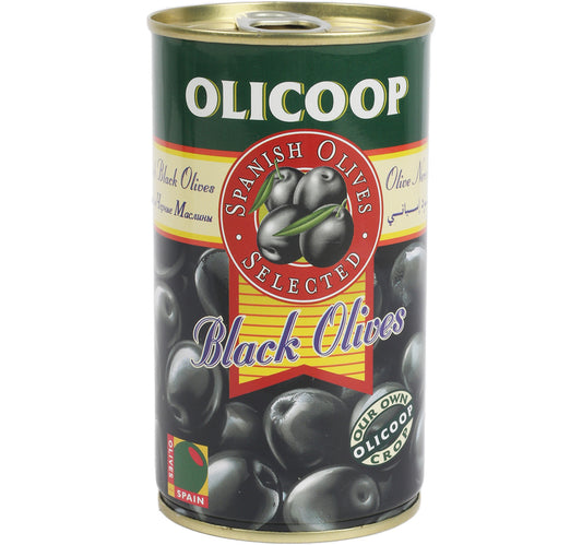 Olicoop Black Olives 350 g