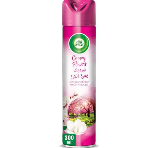 Airwick Air Freshener Aerosol Cherry Flowers 300 ml