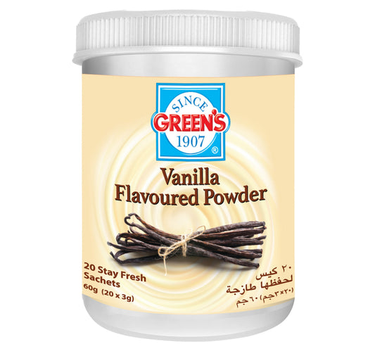 Green's Vanilla Flavoured Powder 60 g Lulu Hypermarket