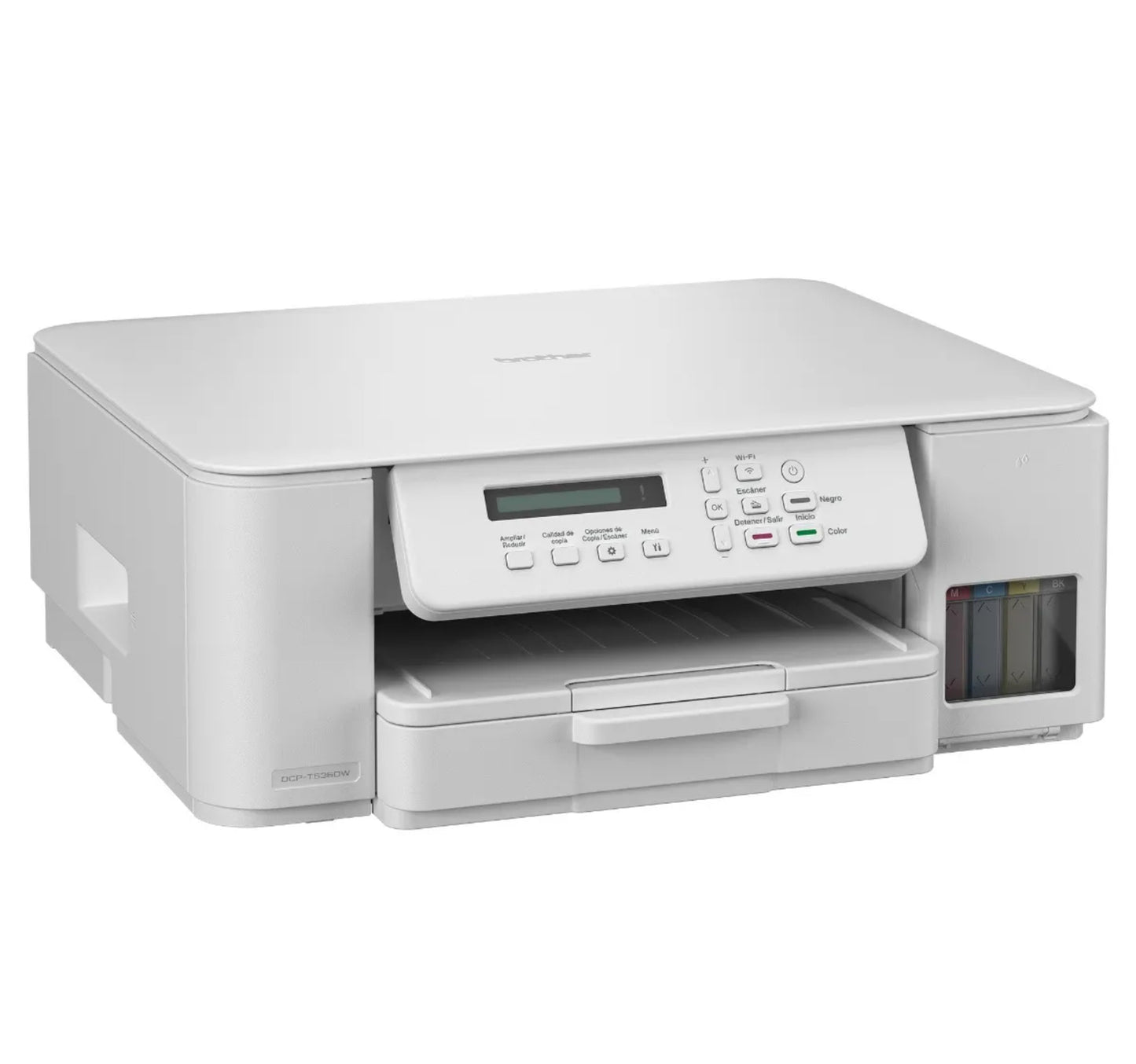 Brother Wireless All- In- One Inkjet Printer, White, DCPT536DW