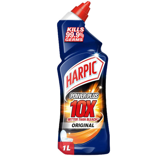 Harpic Original Power Plus 10X Most Powerful Toilet Cleaner 1 Litre