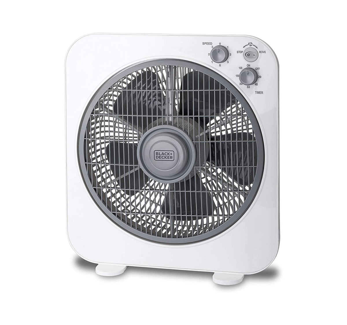 Black+Decker Box Desk Fan FB1220 12"