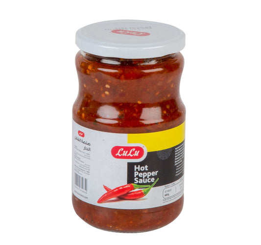 LuLu Hot Pepper Sauce 660 g Lulu Hypermarket