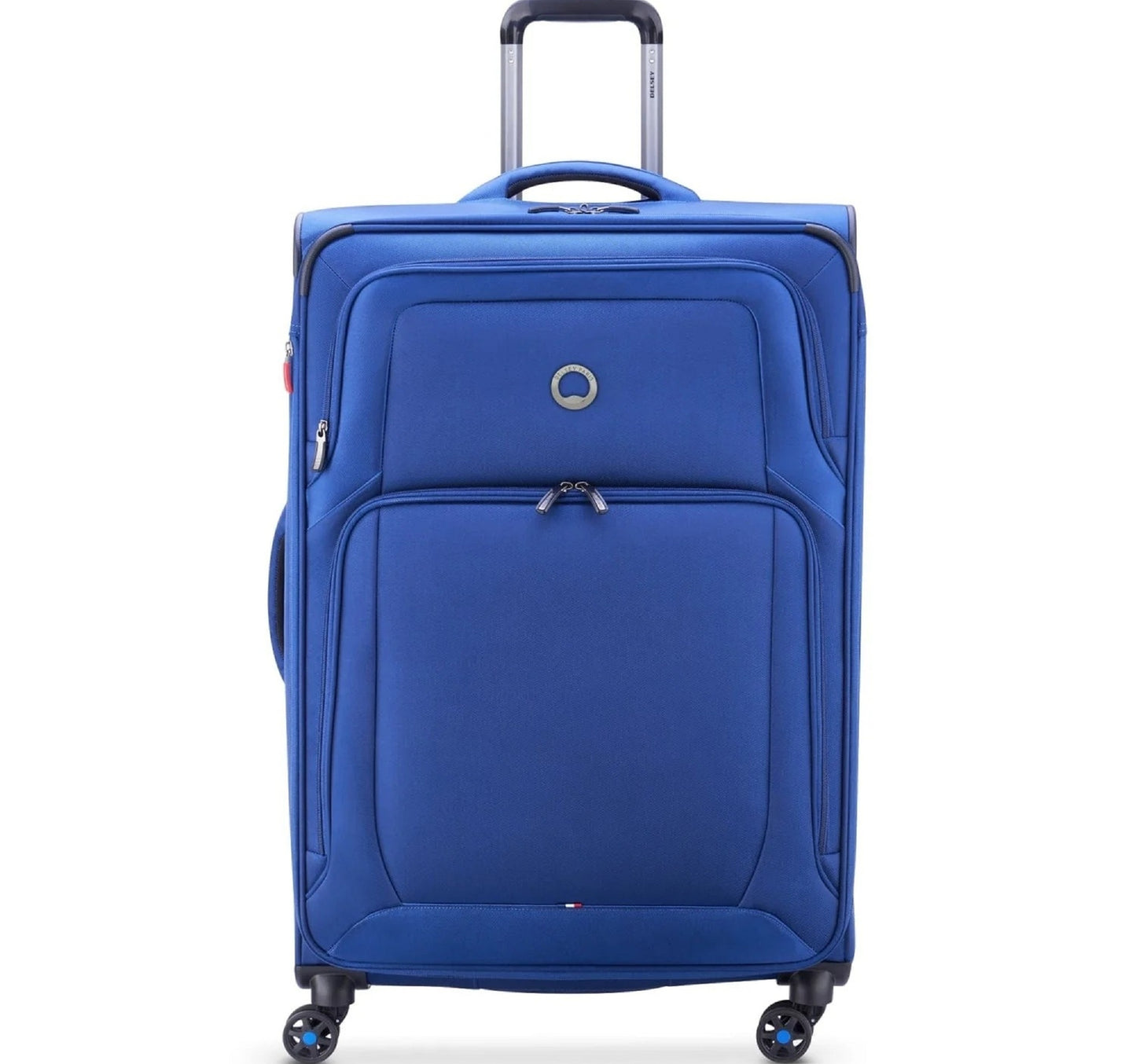 Delsey Optimax 4 Wheel Soft Trolley, 70 cm, Blue