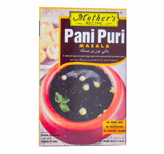 Mother's recipe Pani Puri Masala 50 g Lulu Hypermarket