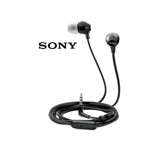 Sony Earphone MDR-EX14AP with Mic- Black