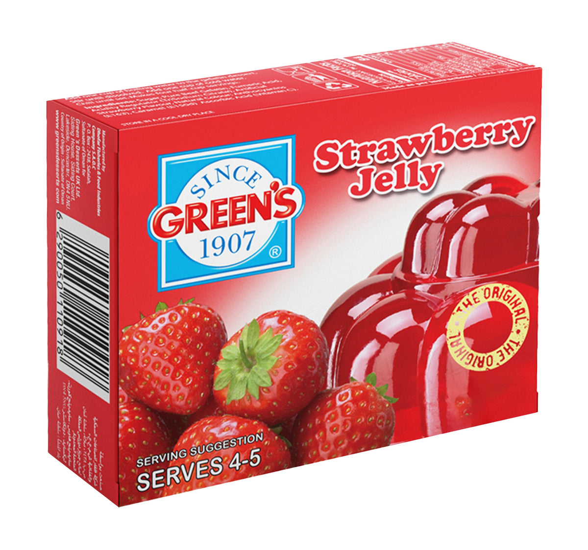 Green's Strawberry Jelly 12 x 80 g Lulu Hypermarket