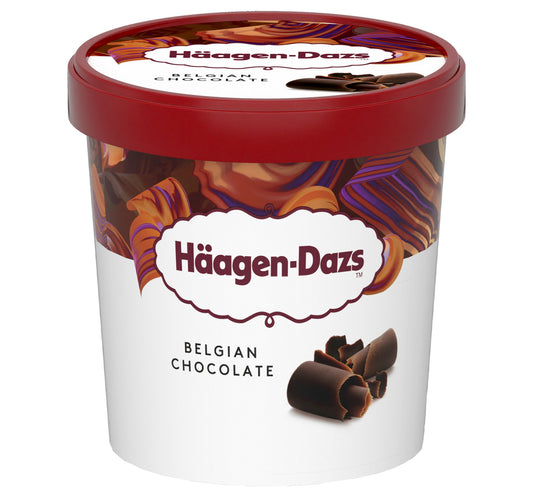 Haagen-Dazs Belgian Chocolate Ice Cream 100 ml Lulu Hypermarket