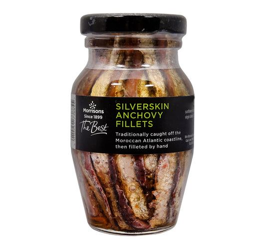 Morrisons Silverskin Anchovy Fillets 155 g