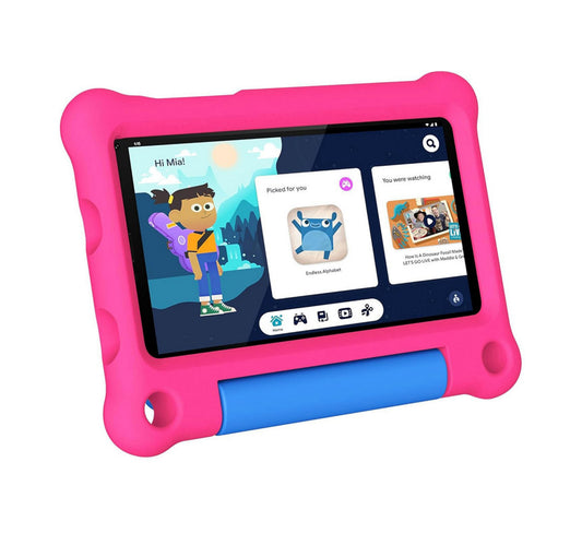 G-Tab Kids Tab T7 7.0" Display, 4GB RAM, 64GB Storage, Wi-Fi, Pink