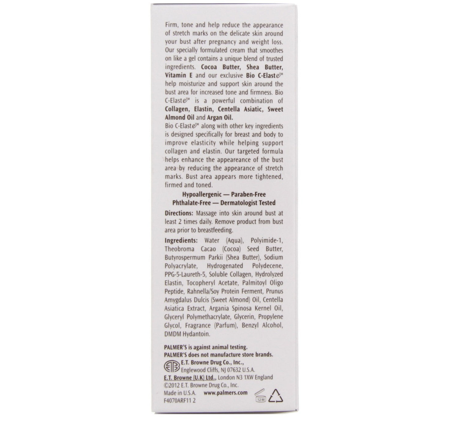 Palmer's Bust Cream Cocoa Butter 125 ml