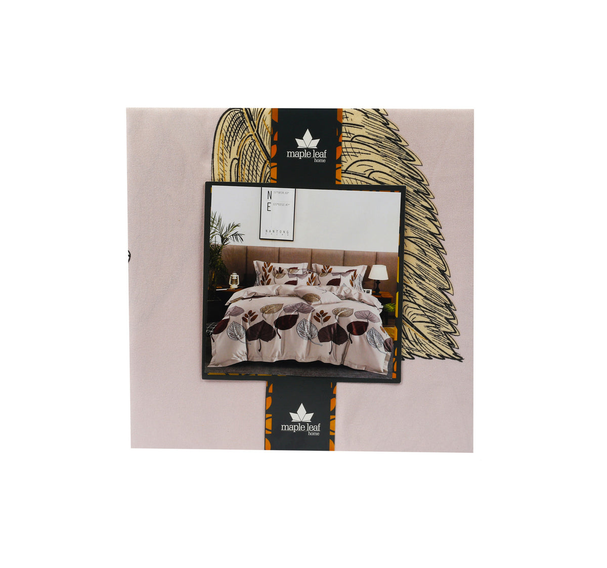 Maple Leaf Fitted Sheet 100 x 200cm Assorted
