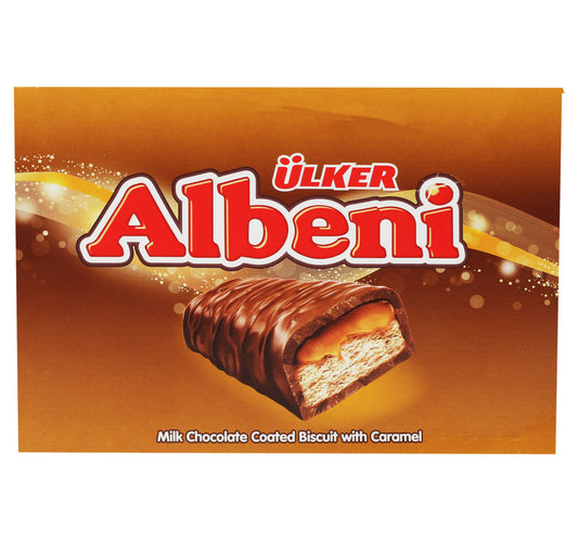 Ulker Albeni Milk Chocolate Biscuit With Caramel 24 x 31 g