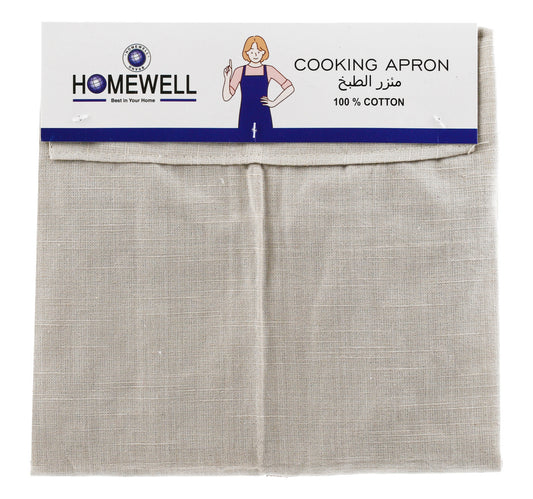 Homewell Maseer Cotton Kitchen Apron, 60 x 80 cm, Assorted