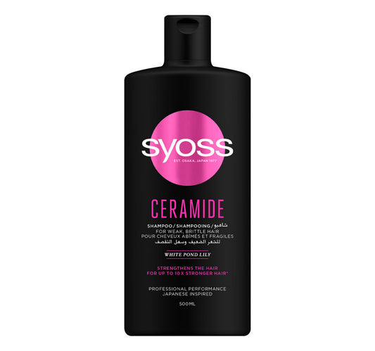 Syoss Ceramide Shampoo For Weak and Brittle Hair 500 ml