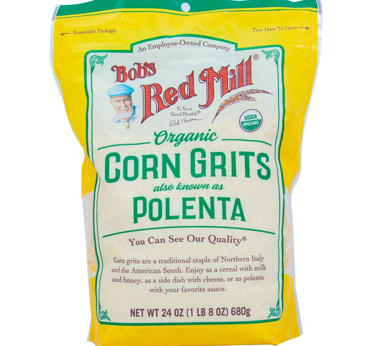Bob's Red Mill Organic Corn Grits Polenta 680 g Lulu Hypermarket