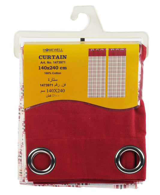 Homewell Wndow Curtain PF-251 140 x 240cm Assorted Colors
