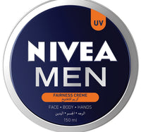 Nivea Men Fairness Creme Moisturising Cream for Face Body & Hands 150 ml