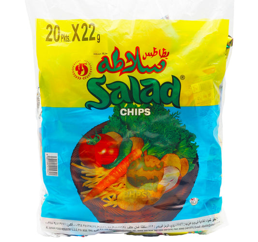 Oman Salad Chips 20 x 22 g Lulu Hypermarket