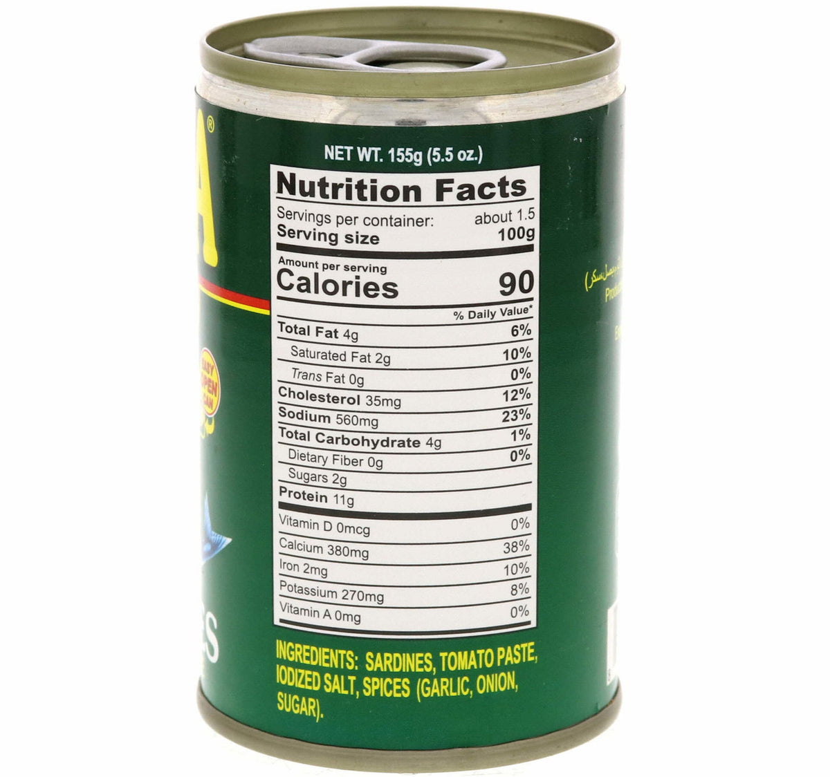Mega Sardines in Tomato Sauce 155 g