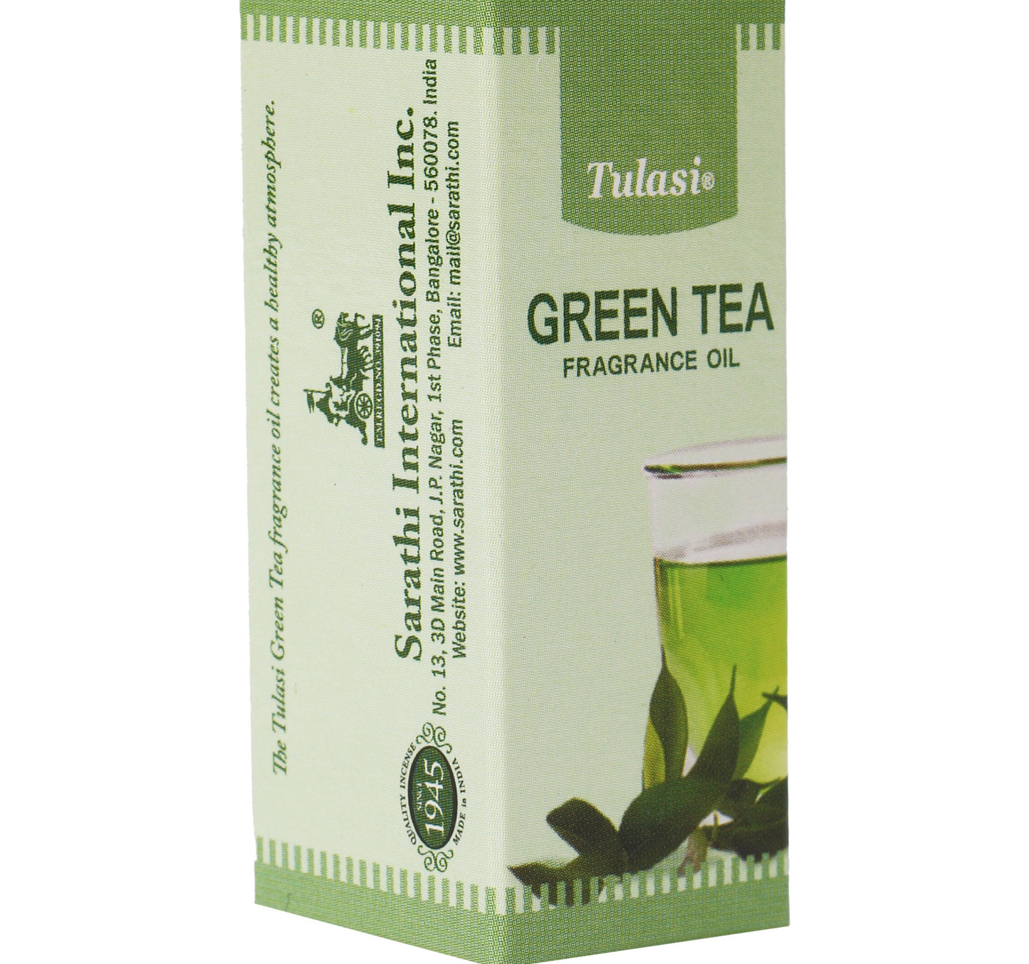 Tulasi Green Tea Fragrance Oil 10 ml