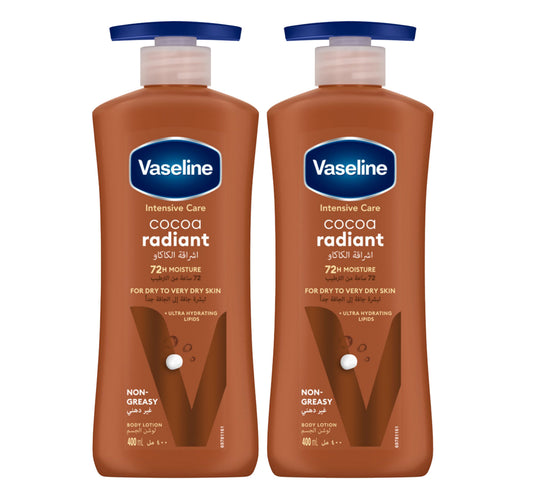 Vaseline Intensive Care Body Lotion Assorted Value Pack 2 x 400 ml