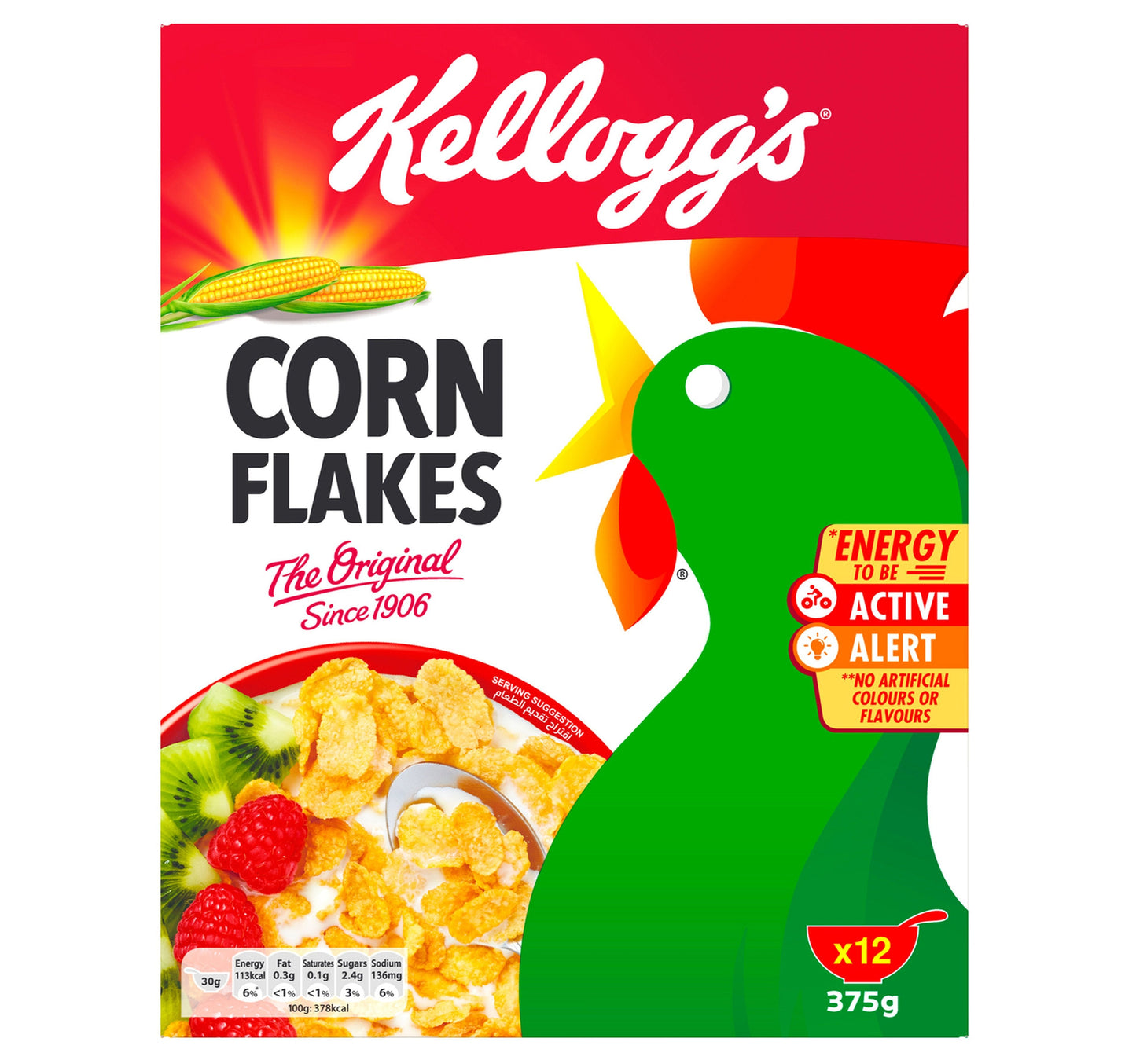 Kellogg's Corn Flakes The Original 375 g Lulu Hypermarket
