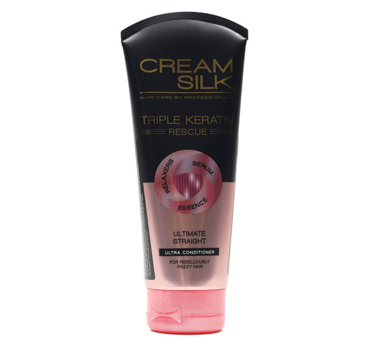 Cream Silk Triple Keratin Ultimate Straight Conditioner 170 ml