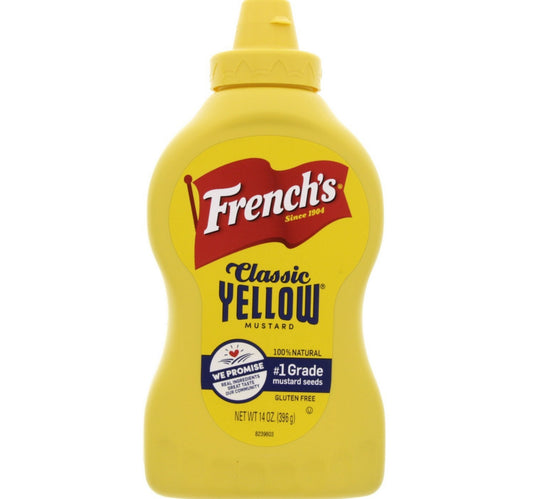 French's Classic Yellow Mustard 396 g Lulu Hypermarket