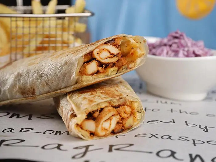 Chicken Shawerma Wraps Lemon