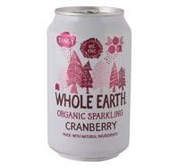 Whole Earth Organic Sparkling Cranberry Juice 330 ml