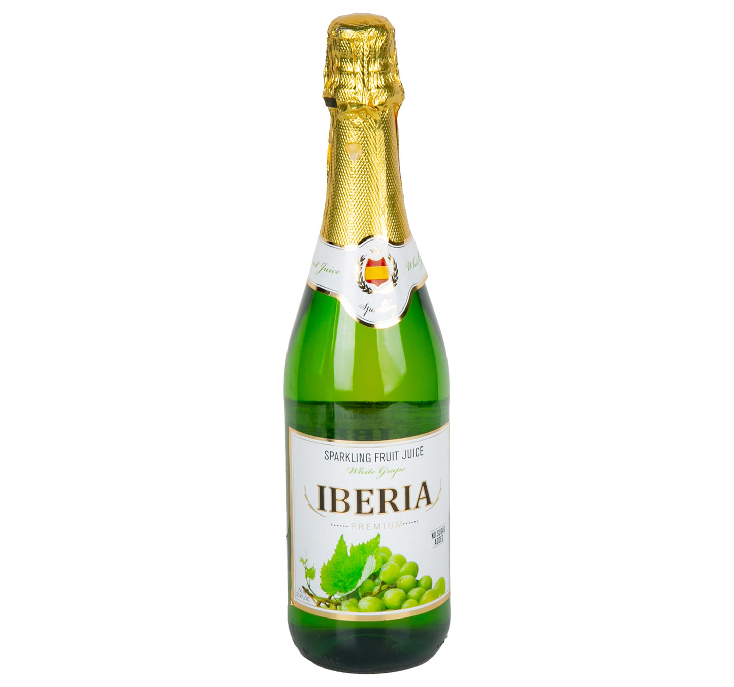 Iberia White Grapes Non Alcoholic Sparkling Fruit Juice 750 ml