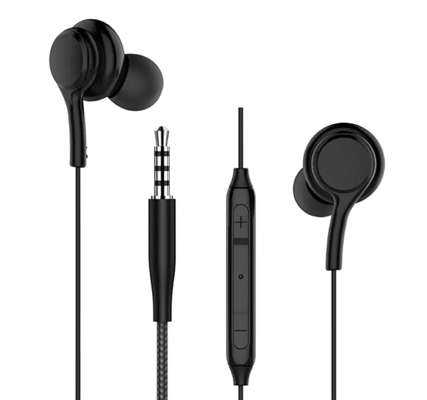 Wiwu Wired 3.5mm Audio Jack EB310 Stereo Earbuds EB310 Black