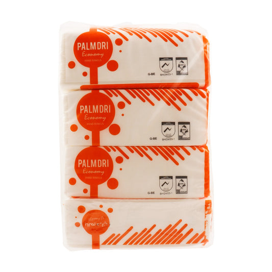 Delmon Palmdri Hand Towels White Value Pack 4 pcs
