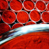 Red sweet pepper paprika spice Shefs