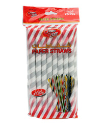 Home Mate Paper Straw 25 pcs