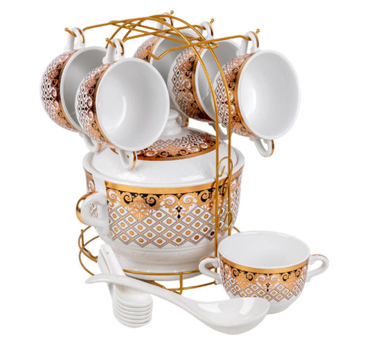 Chefline Soup Tureen Set, 15 pcs, STND19