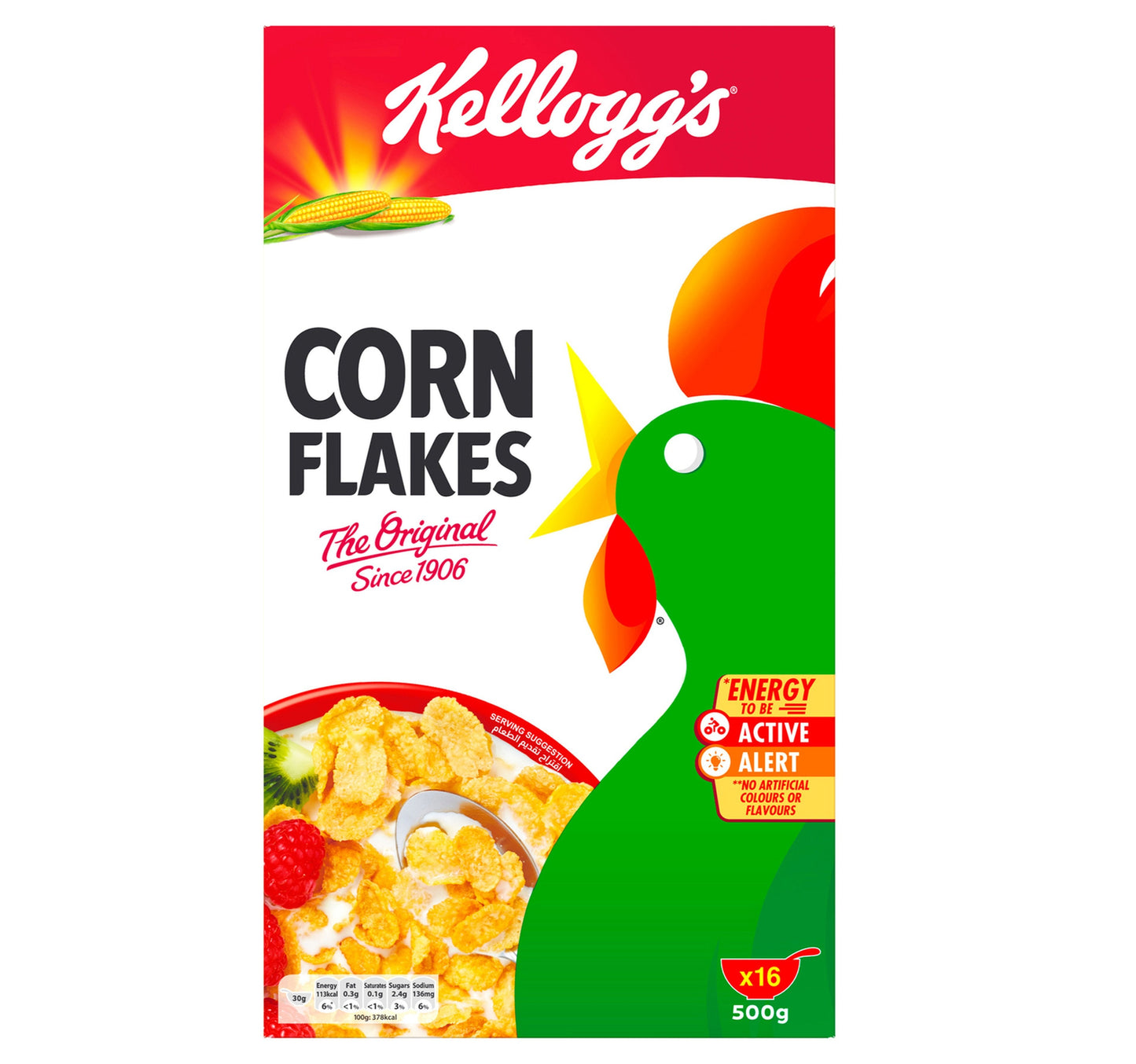 Kellogg's Corn Flakes The Original 500 g Lulu Hypermarket