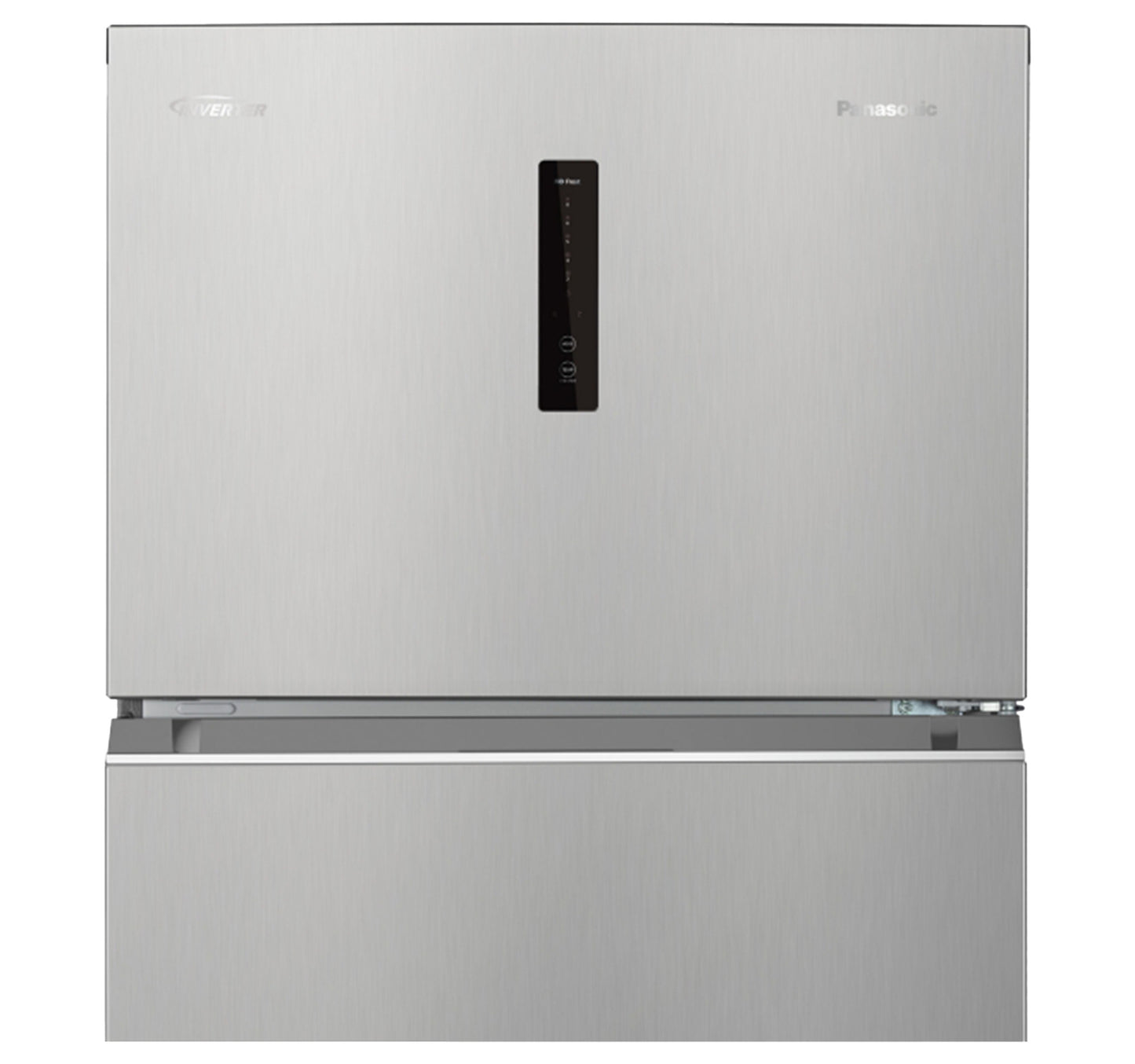 Panasonic Double Door Refrigerator, 515L, Silver, NR-BC641VSAS