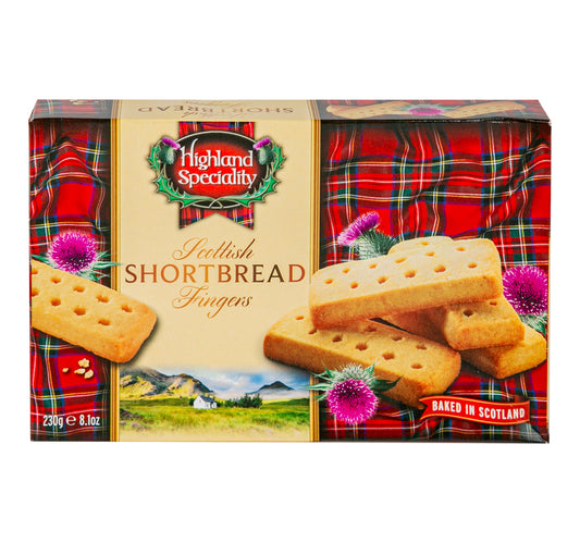 Highland Specialty Scottish Shortbread Fingers 230 g