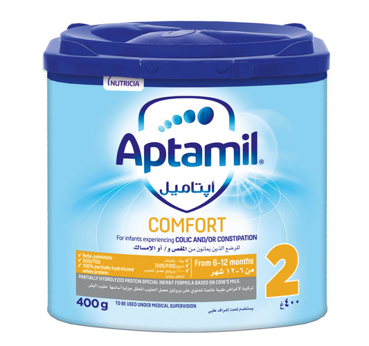 Aptamil Comfort Stage 2 Formula Milk Powder for Baby and Infant 400 g